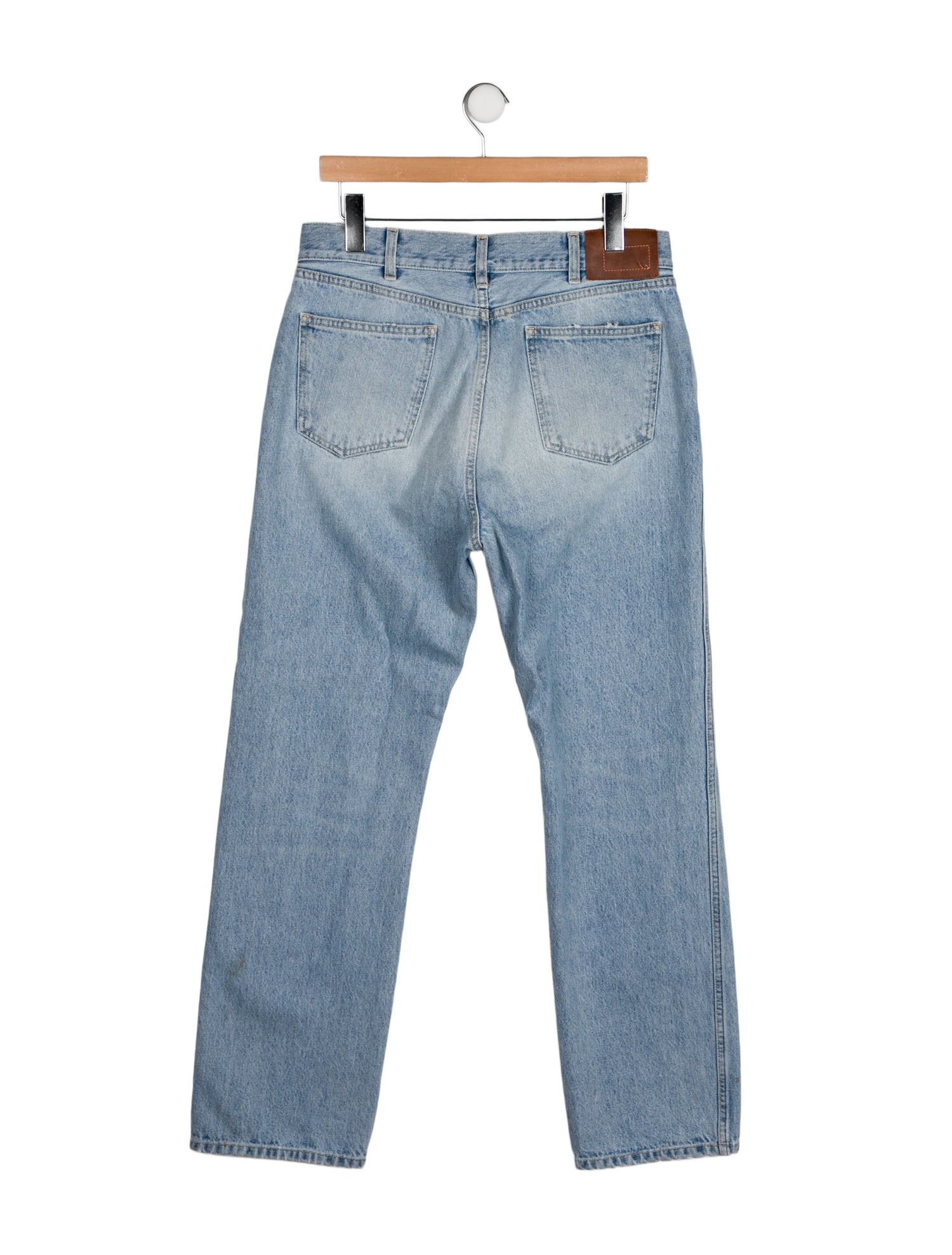 Fortela High-Rise Straight Leg Jeans