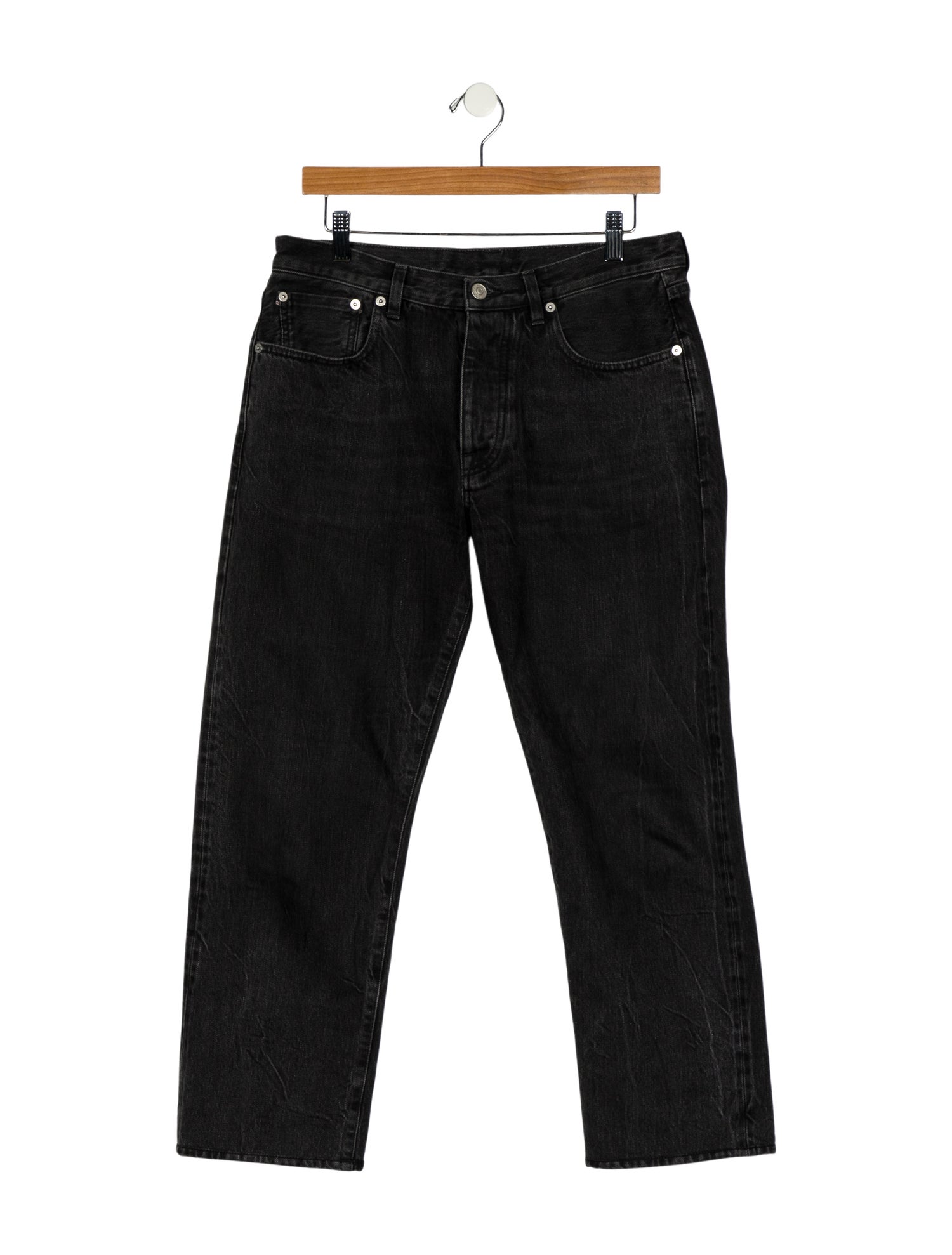 Fortela High-Rise Straight Leg Jeans