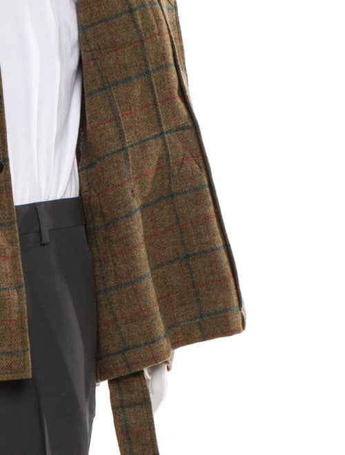 Fortela Plaid Print Utility Jacket