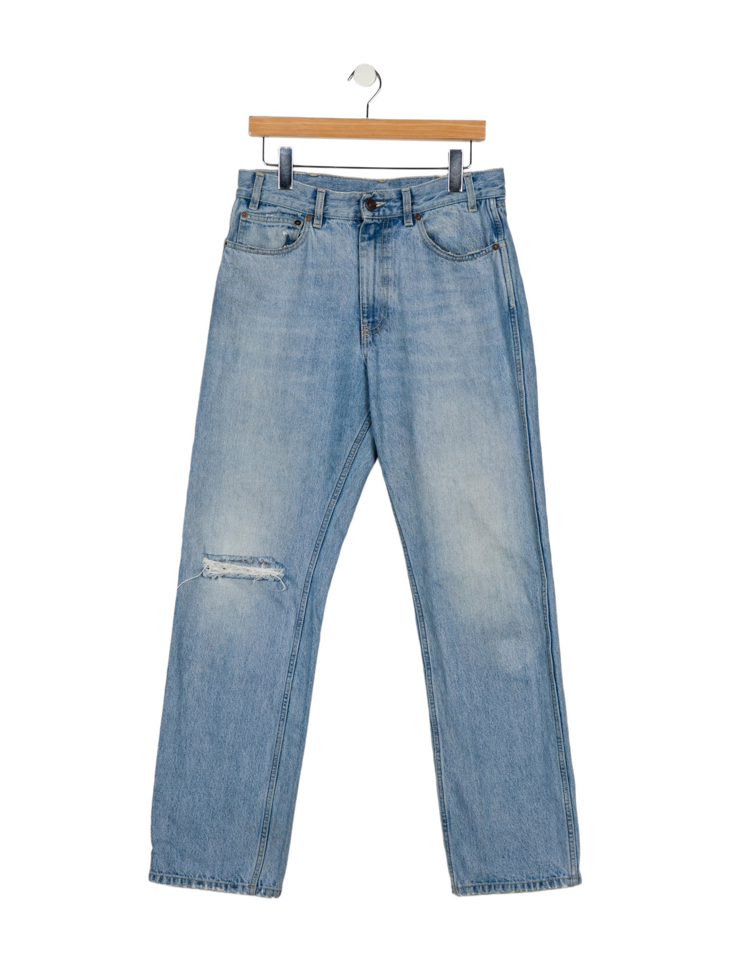 Fortela High-Rise Straight Leg Jeans