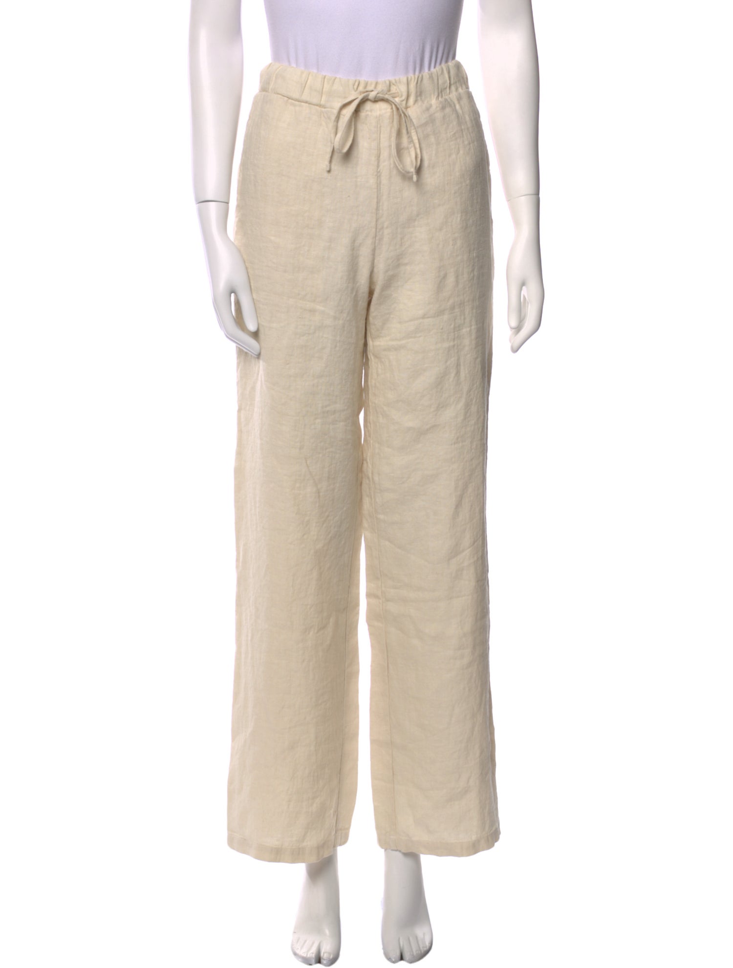 Fortela Linen Wide Leg Pants