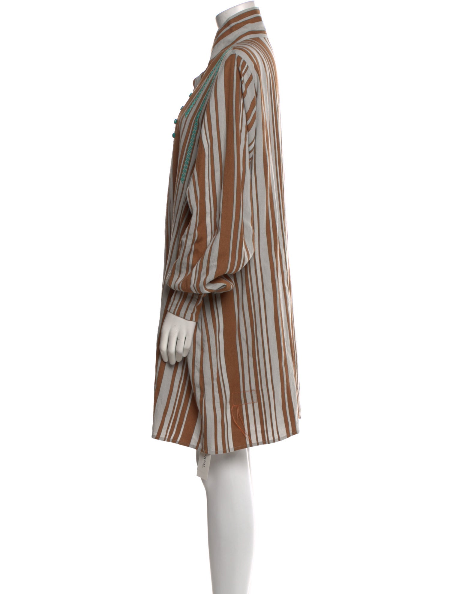 Fortela Striped Mini Dress w/ Tags