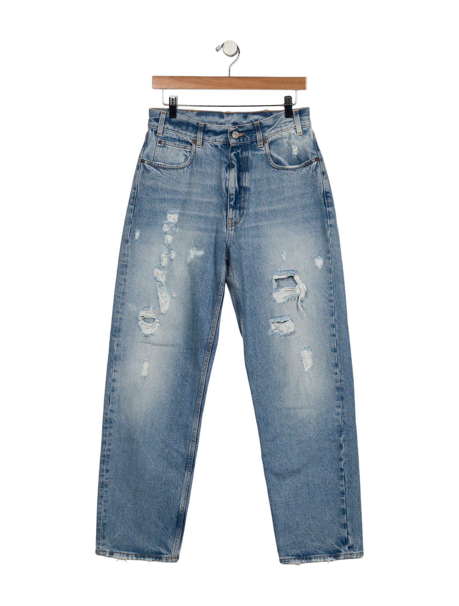 Fortela High-Rise Straight Leg Jeans