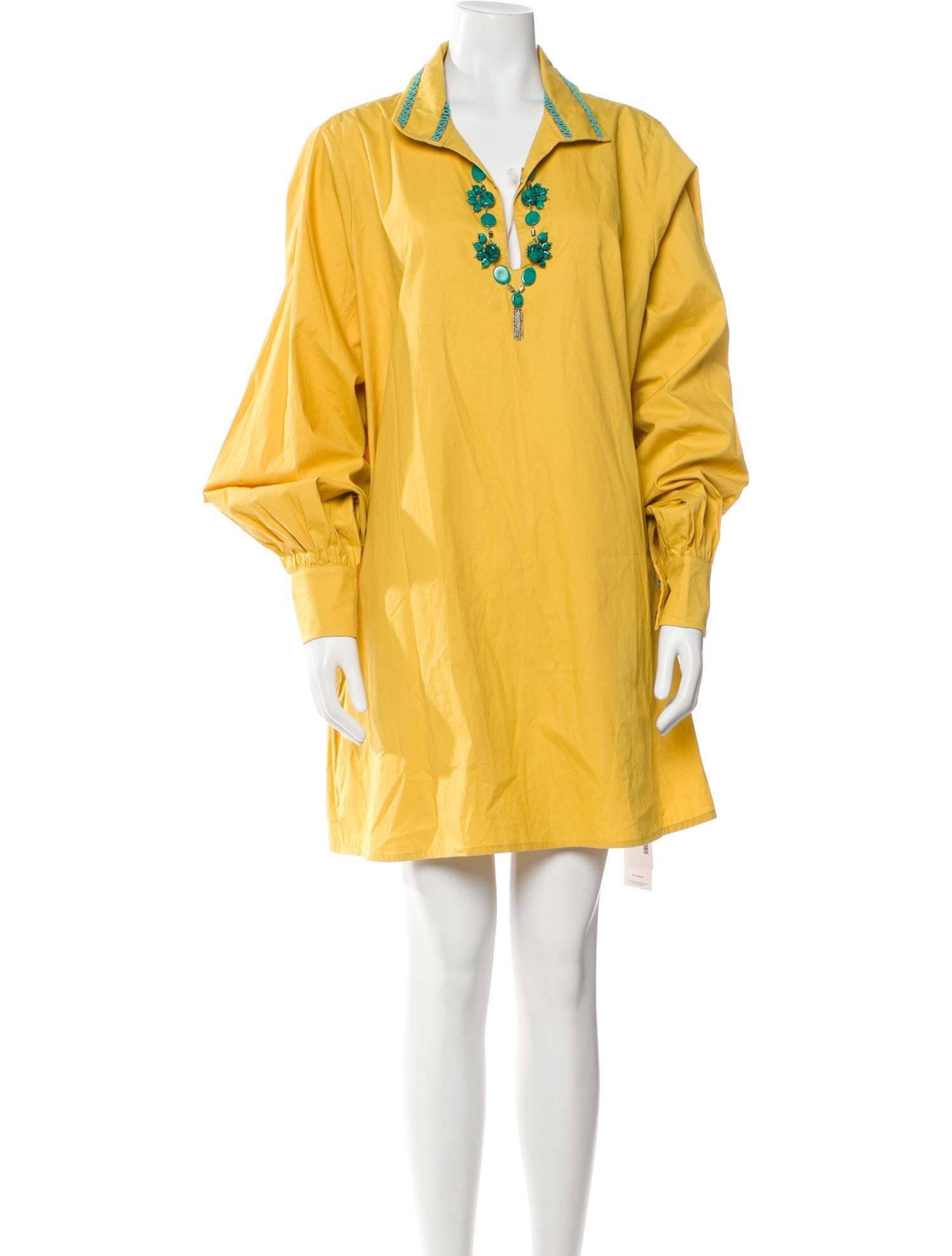 Fortela V-Neck Mini Dress w/ Tags