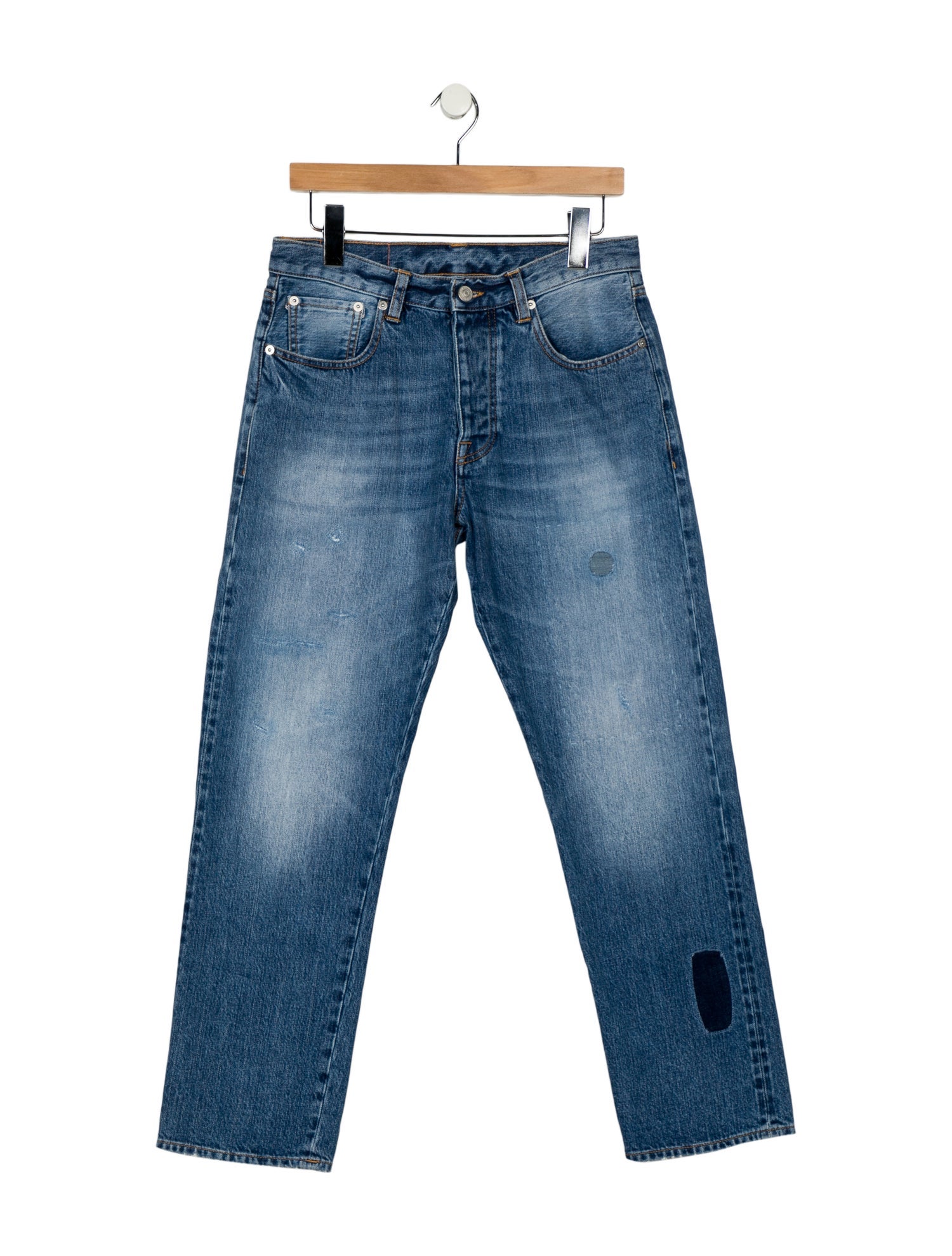 Fortela High-Rise Straight Leg Jeans