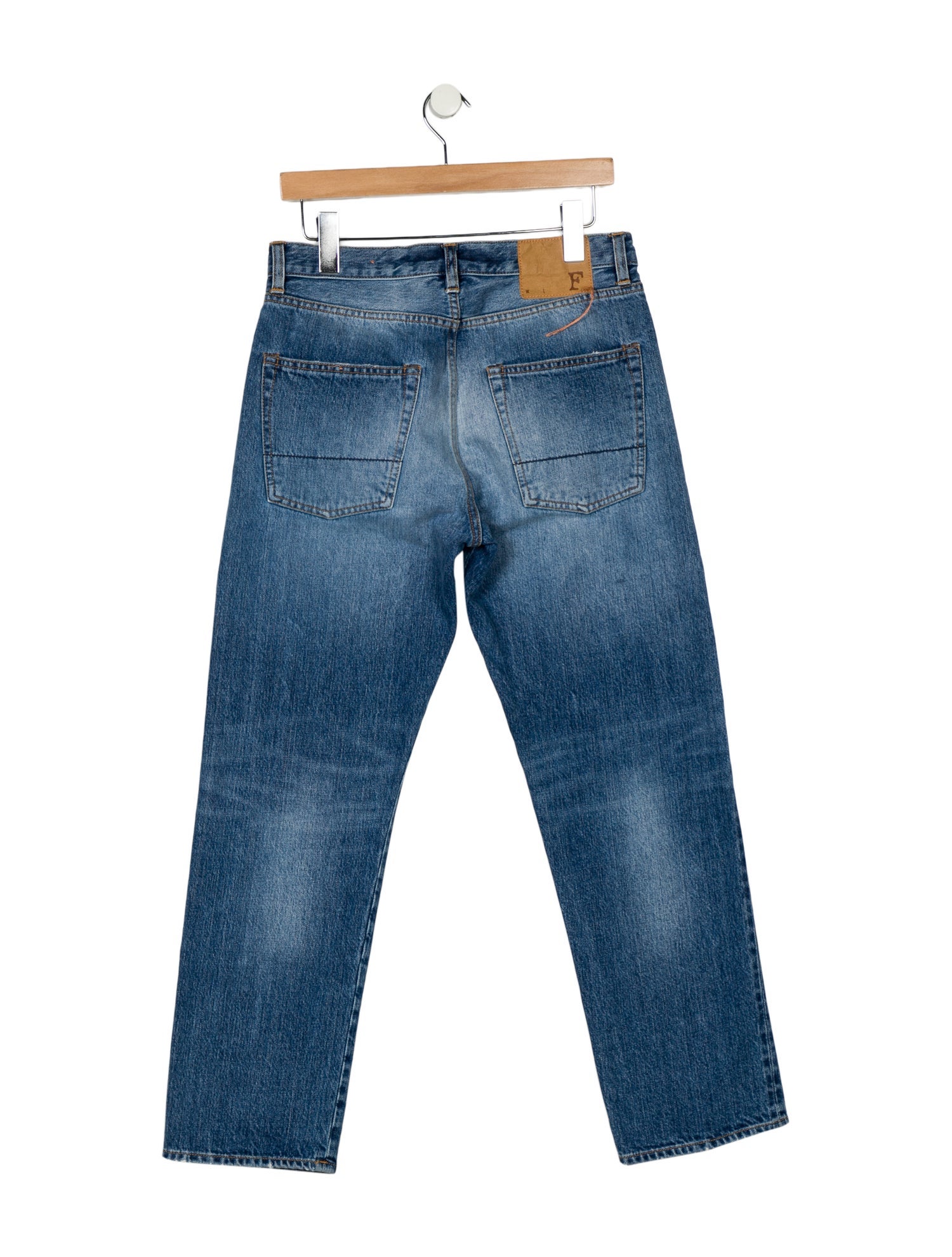 Fortela High-Rise Straight Leg Jeans