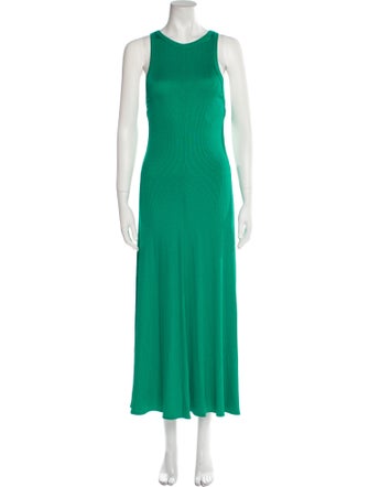 Forte Forte Crew Neck Long Dress