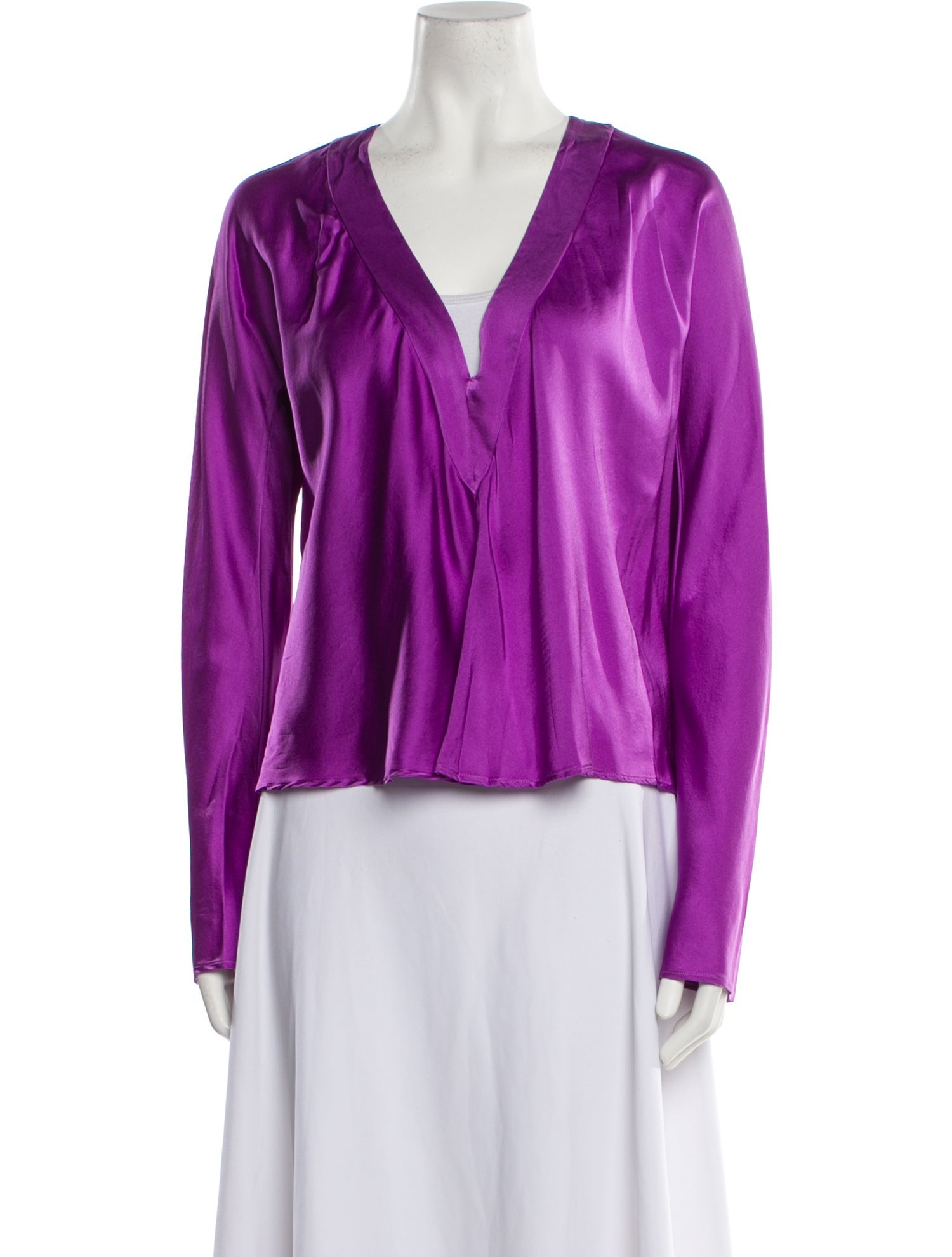 Forte Forte Silk V-Neck Blouse