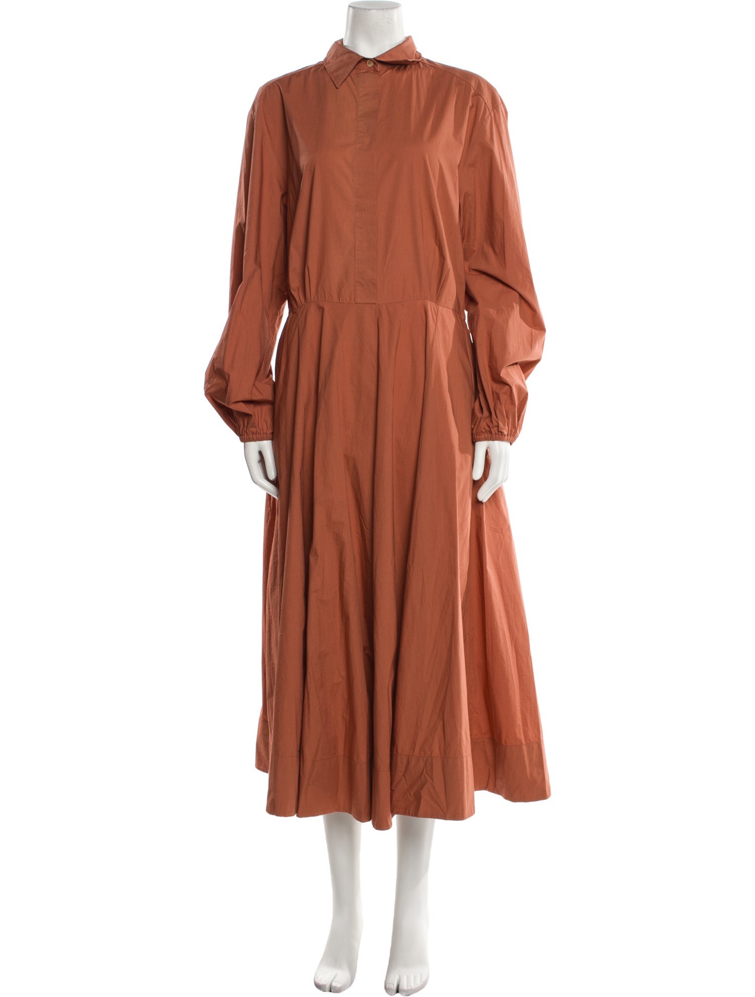 Forte Forte Mock Neck Long Dress