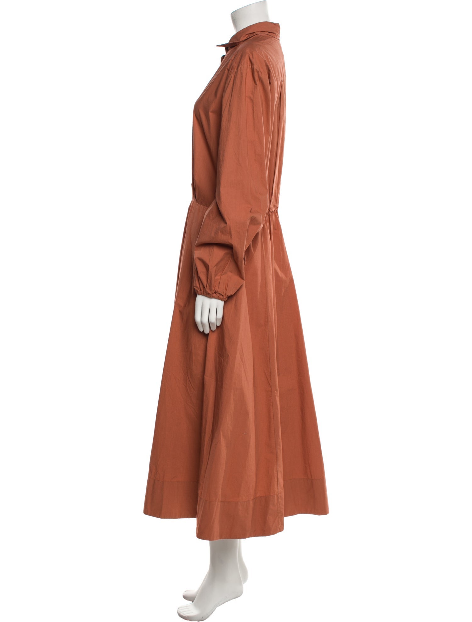 Forte Forte Mock Neck Long Dress