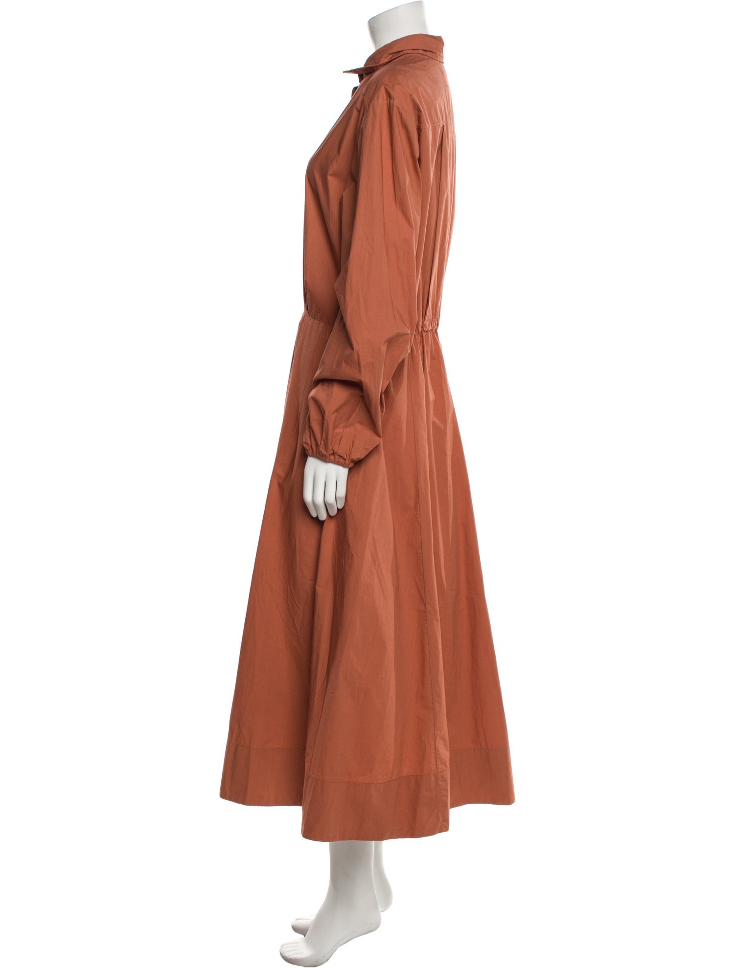 Forte Forte Mock Neck Long Dress