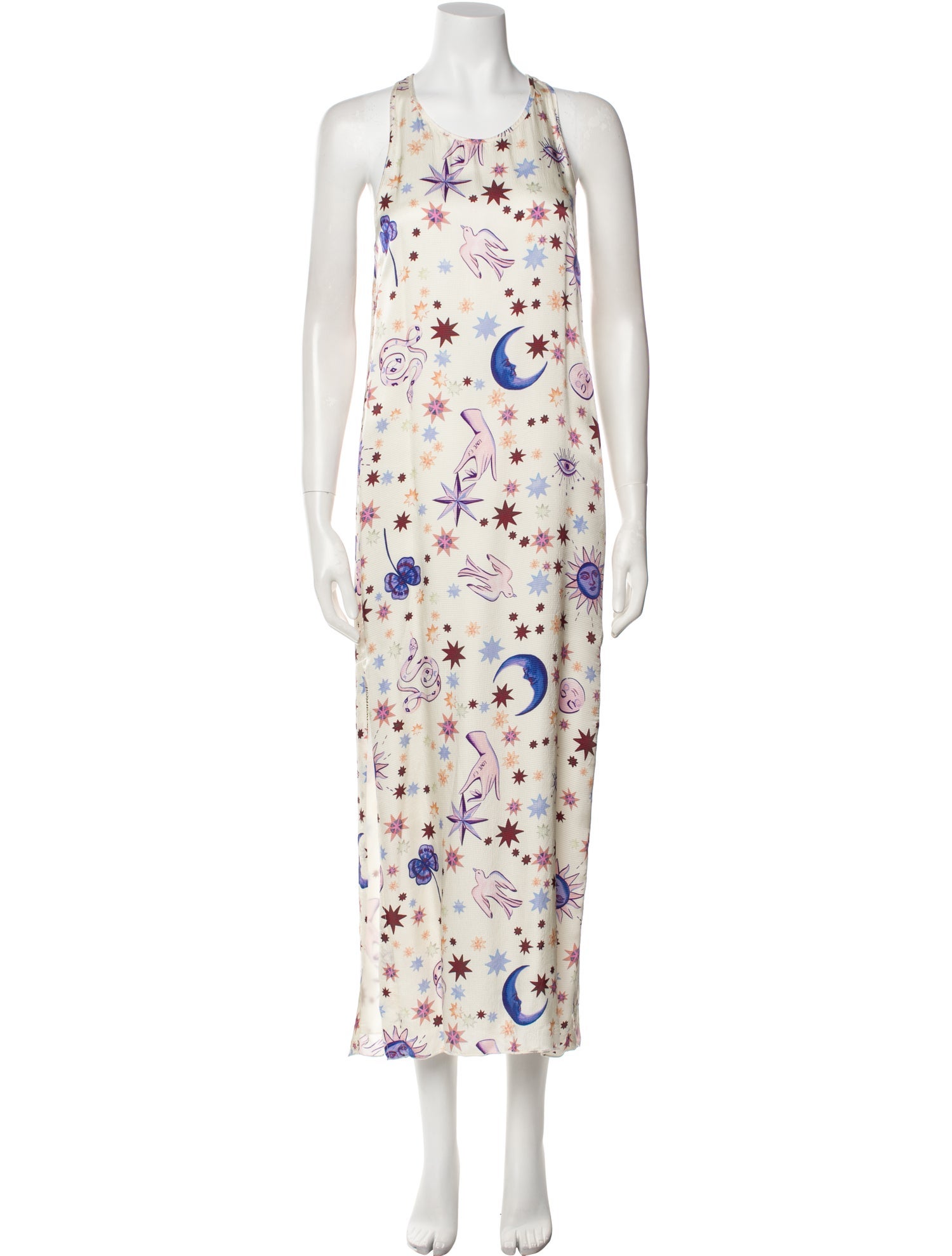 Forte Forte Floral Print Long Dress