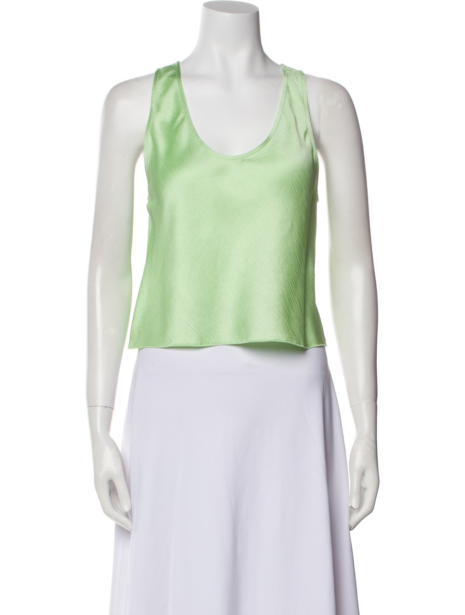 Forte Forte Scoop Neck Sleeveless Crop Top w/ Tags