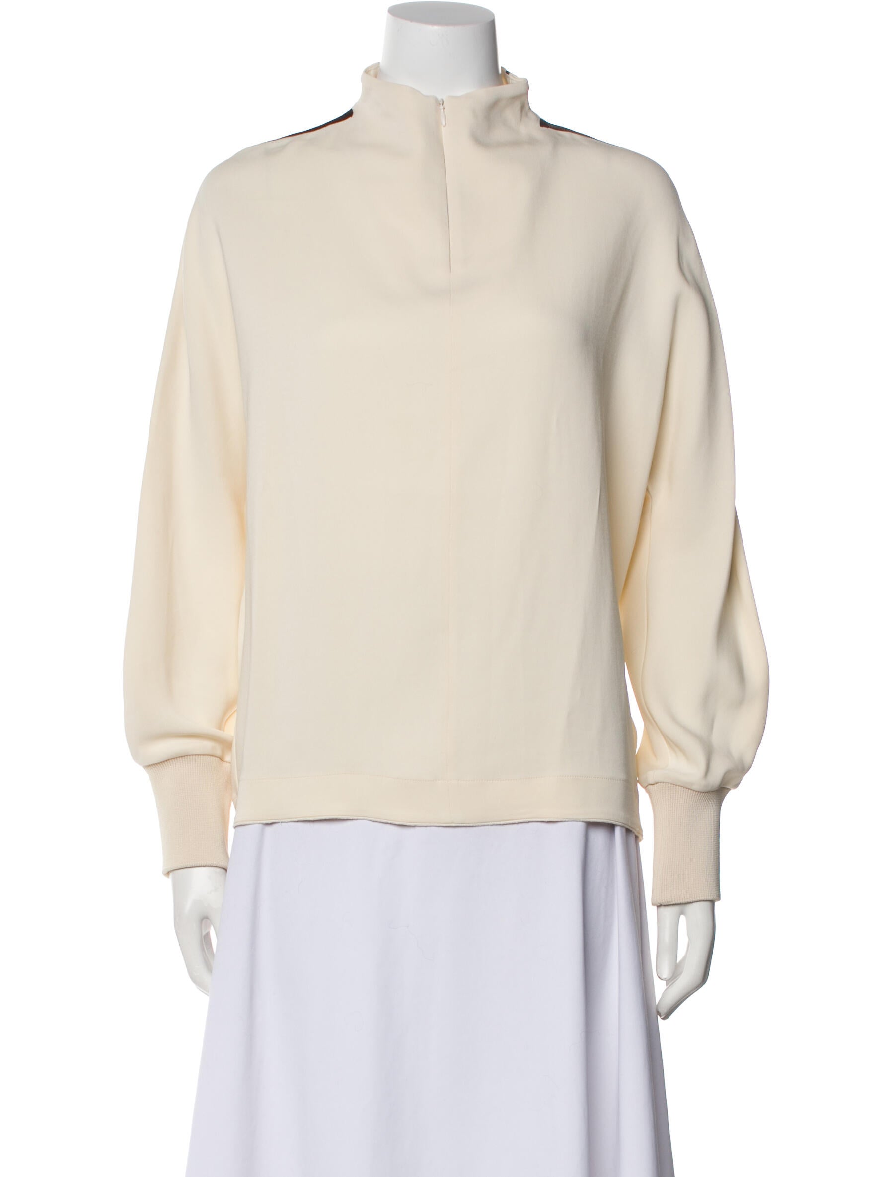 Forte Forte Mock Neck Long Sleeve Sweatshirt w/ Tags