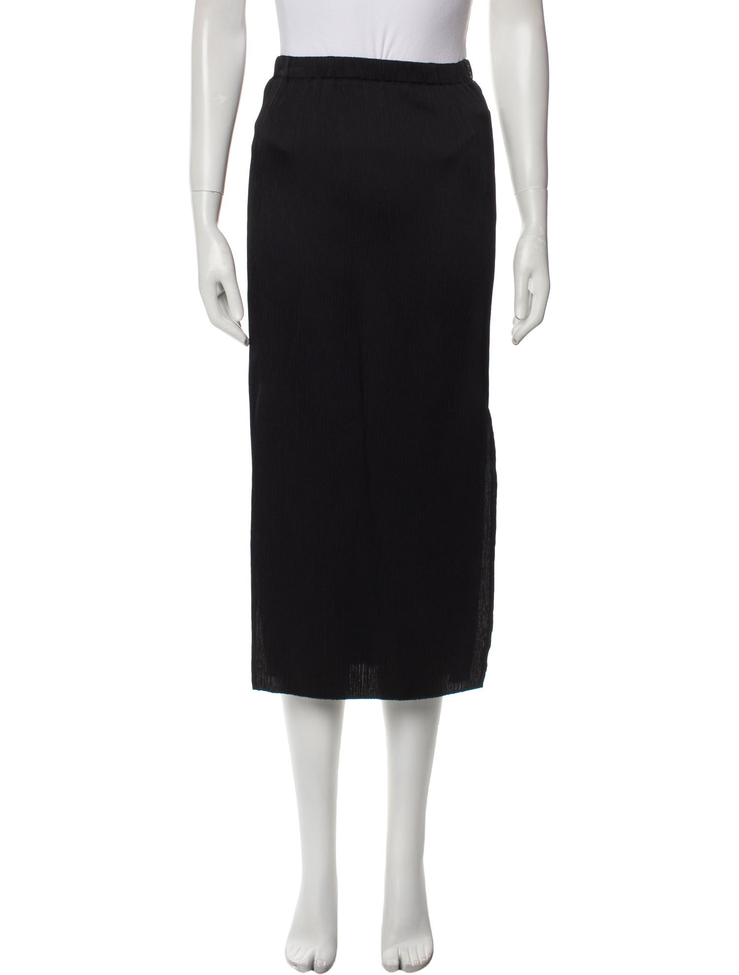 ワンピース FORTE FORTE Women Mid Skirts 12874 MY DRESS Black Forte Forte Midi Length Skirt w/ Tags - Black Skirts