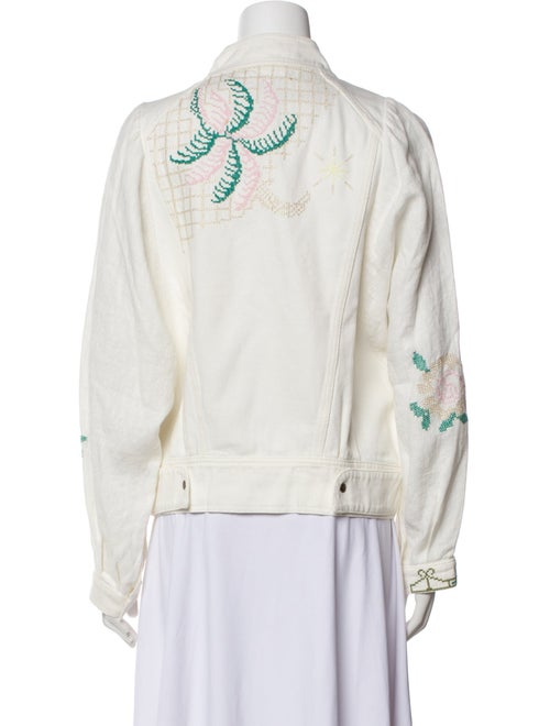 Forte Forte Patterned Denim Jacket