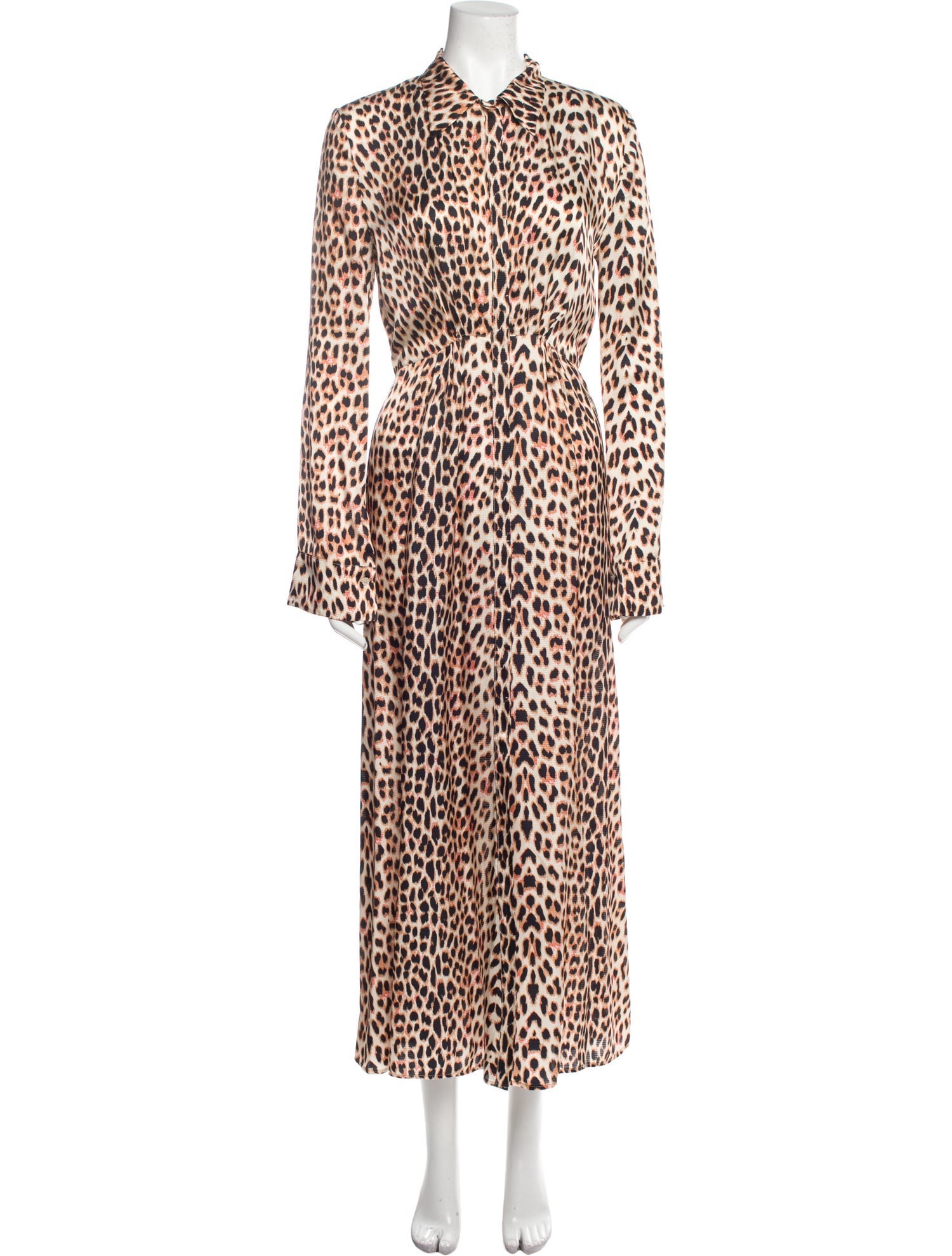 Forte Forte Animal Print Long Dress