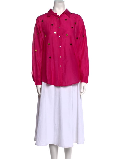 Forte Forte Long Sleeve Button-Up Top