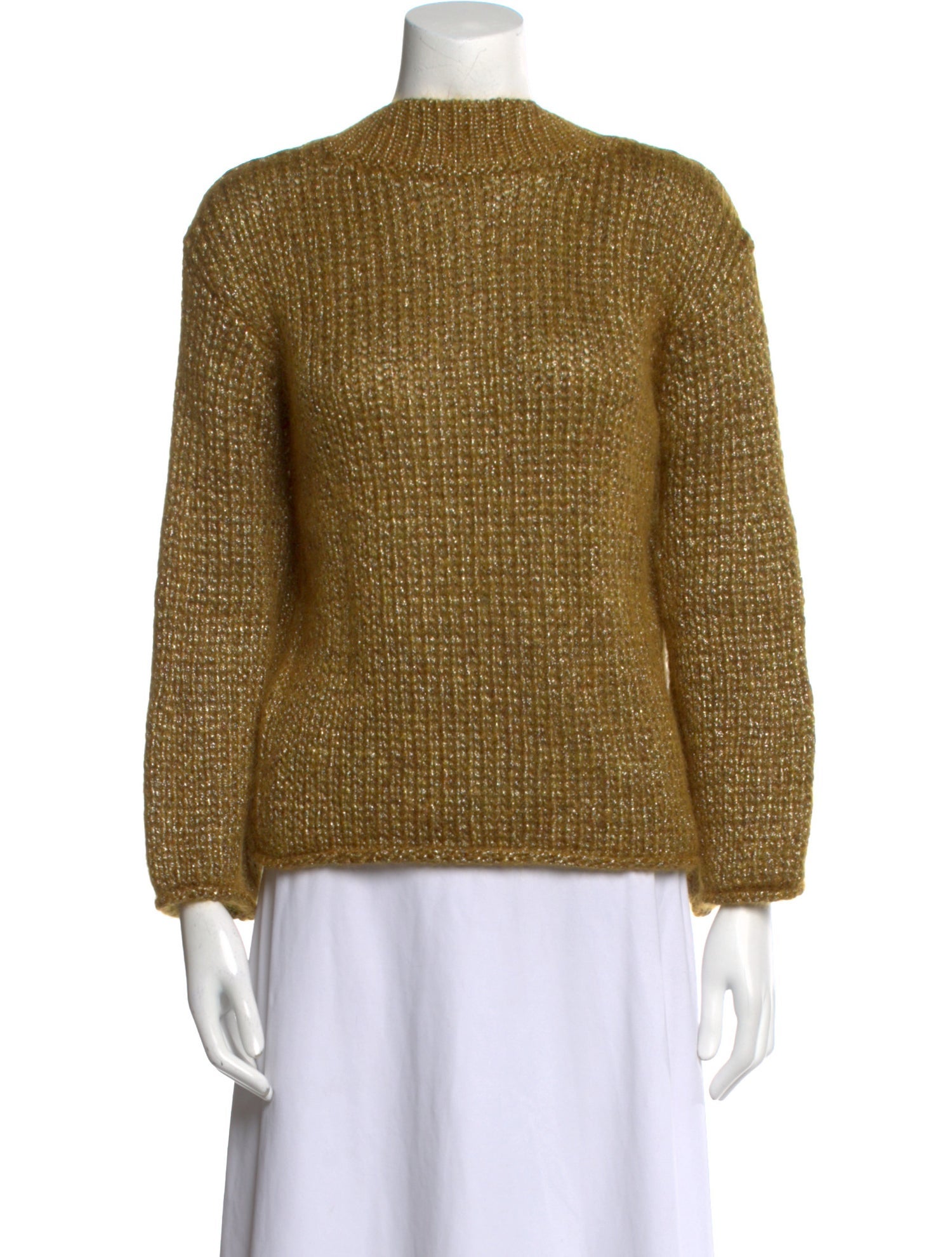 Forte Forte Alpaca Mock Neck Sweater