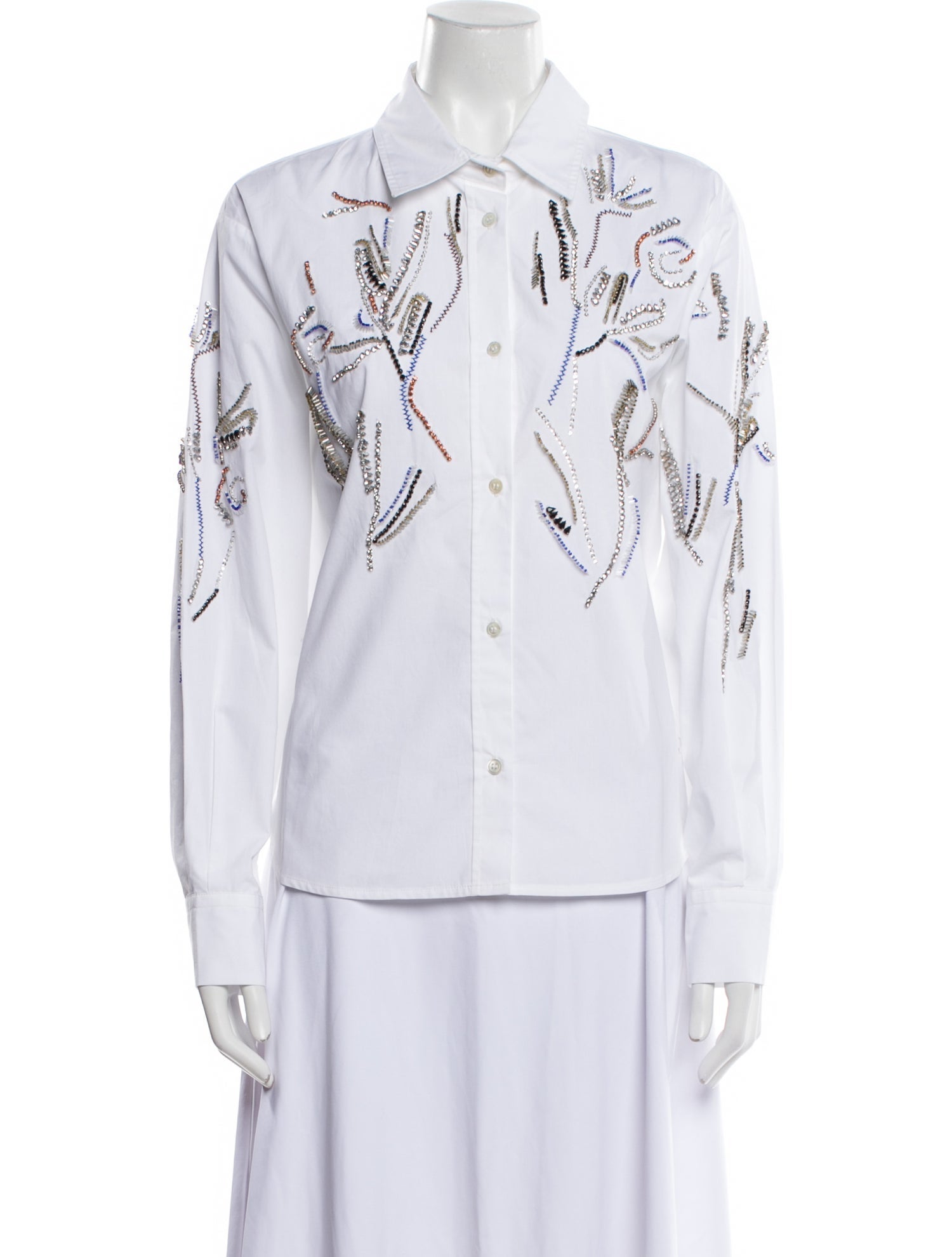 Forte Forte Long Sleeve Button-Up Top w/ Tags