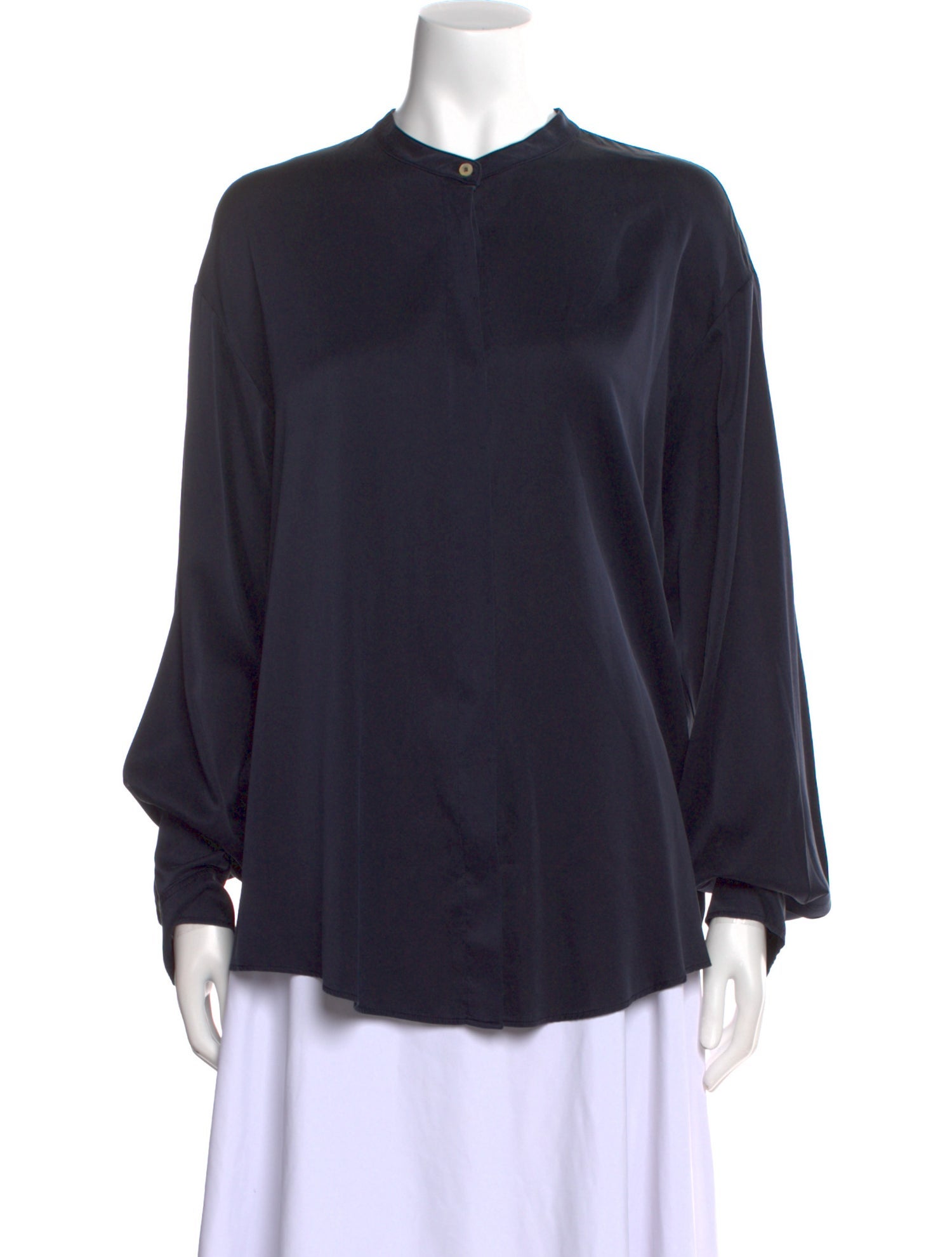 Forte Forte Silk Crew Neck Blouse