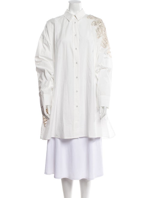 Forte Forte Long Sleeve Button-Up Top