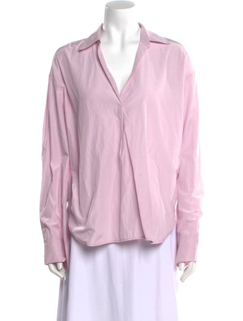 Forte Forte V-Neck Long Sleeve Blouse