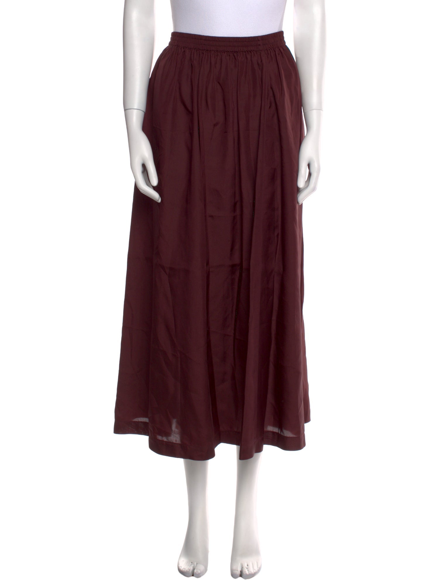 Forte Forte Silk Midi Length Skirt