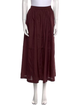 Forte Forte Silk Midi Length Skirt