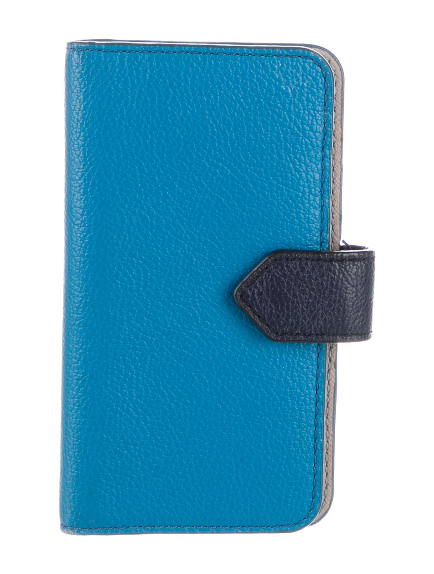 Fossil Leather Continental Wallet Blue Wallets, Accessories