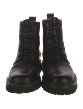 Fracap Leather Combat Boots