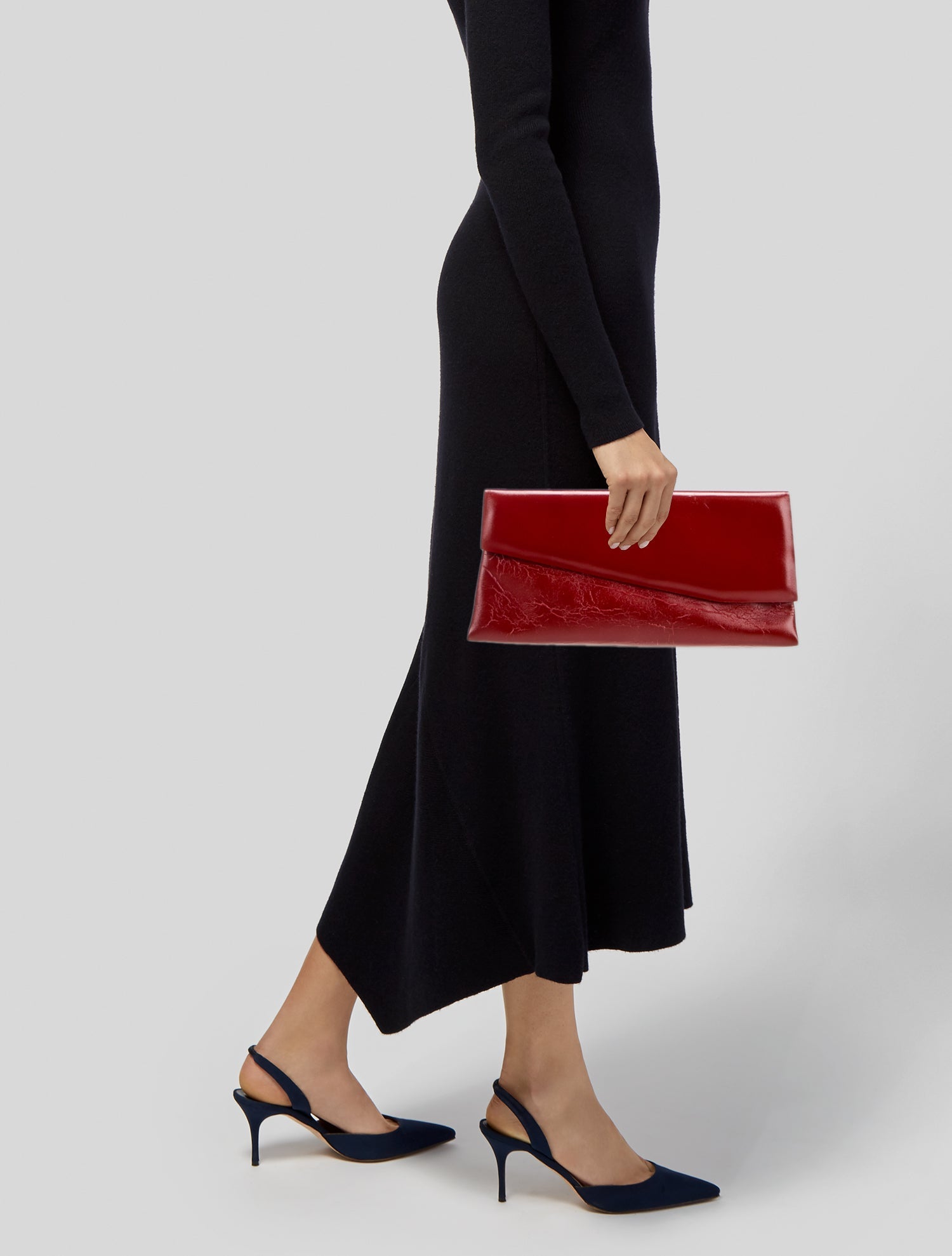 Francesco Biasia Leather Clutch