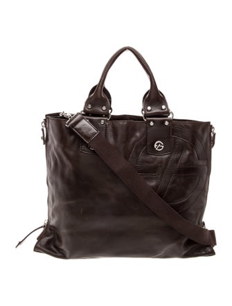 Francesco Biasia Leather Bucket Bag