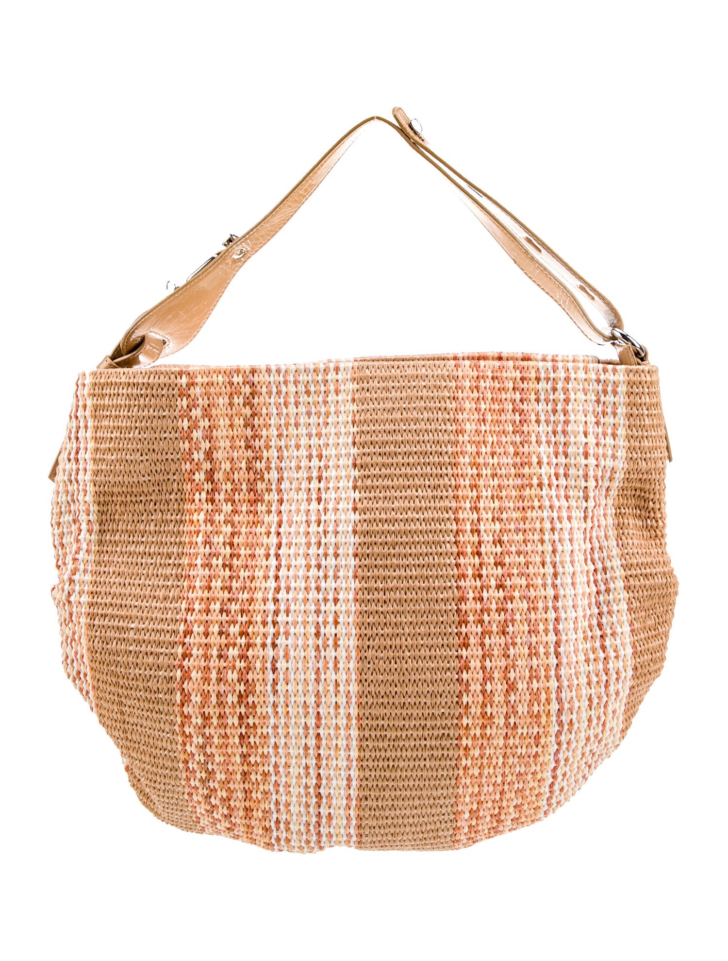 Francesco Biasia Raffia Top Handle Bag