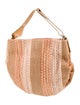 Francesco Biasia Raffia Top Handle Bag
