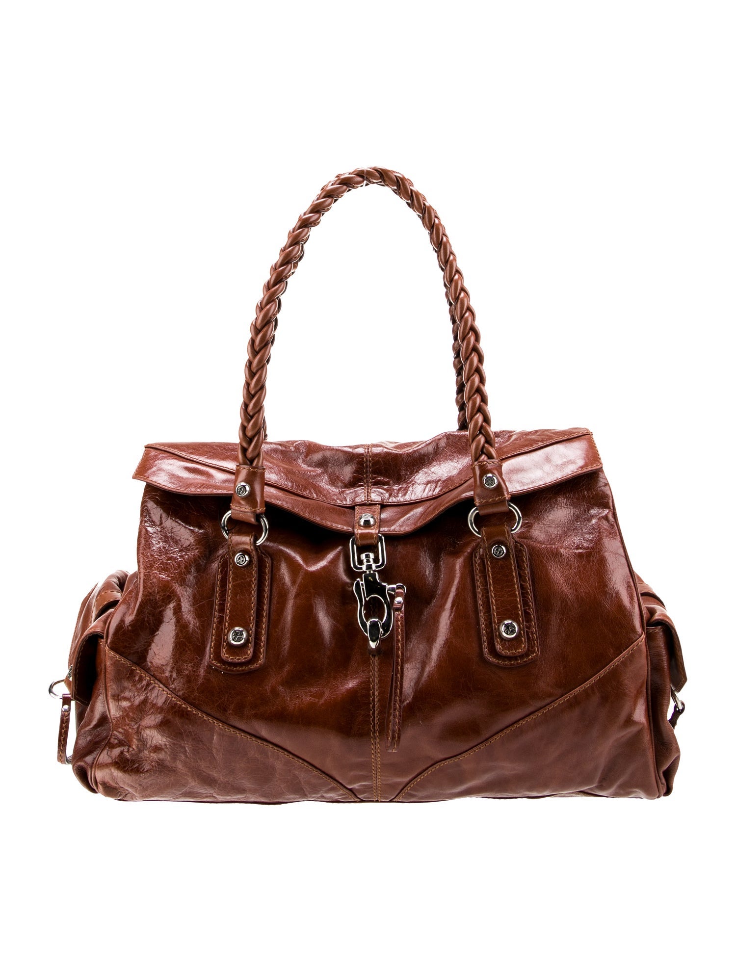 Francesco Biasia Leather Shoulder Bag