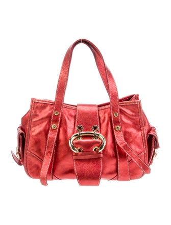 Francesco Biasia Leather Top Handle Bag