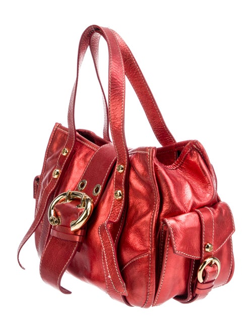 Francesco Biasia Leather Top Handle Bag