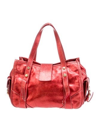 Francesco Biasia Leather Top Handle Bag