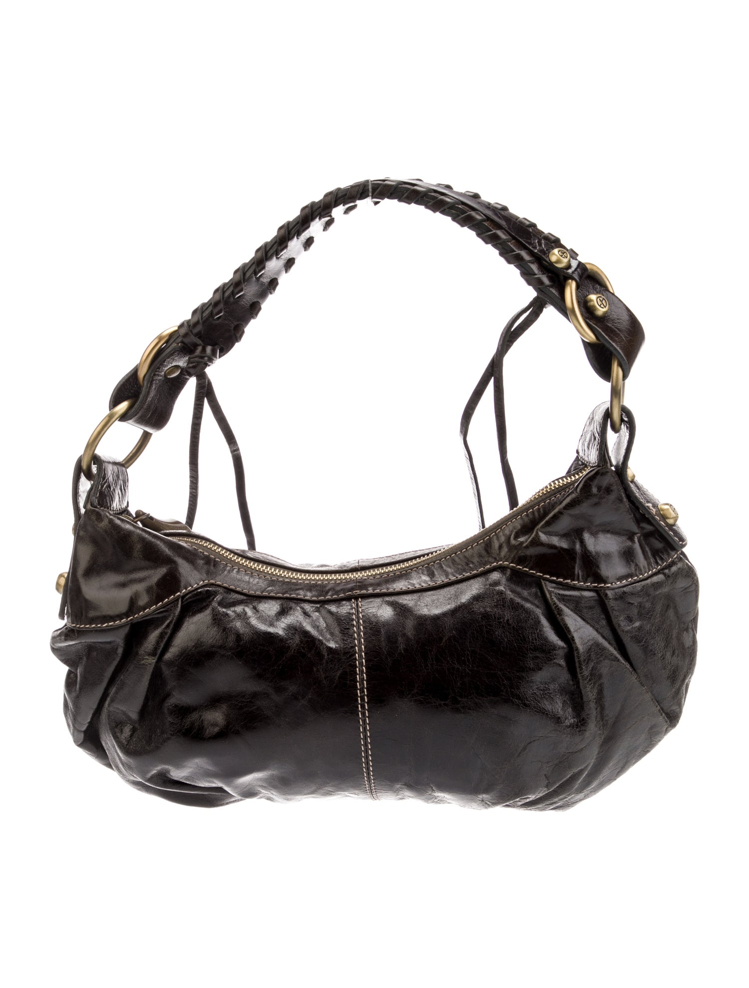 Francesco Biasia Leather Shoulder Bag