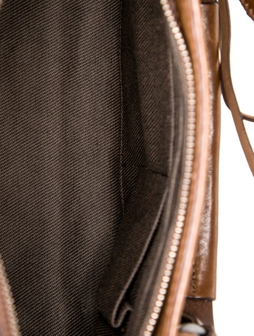 Francesco Biasia Leather Top Handle Bag