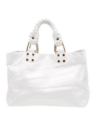 Falor Leather Top Handle Bag