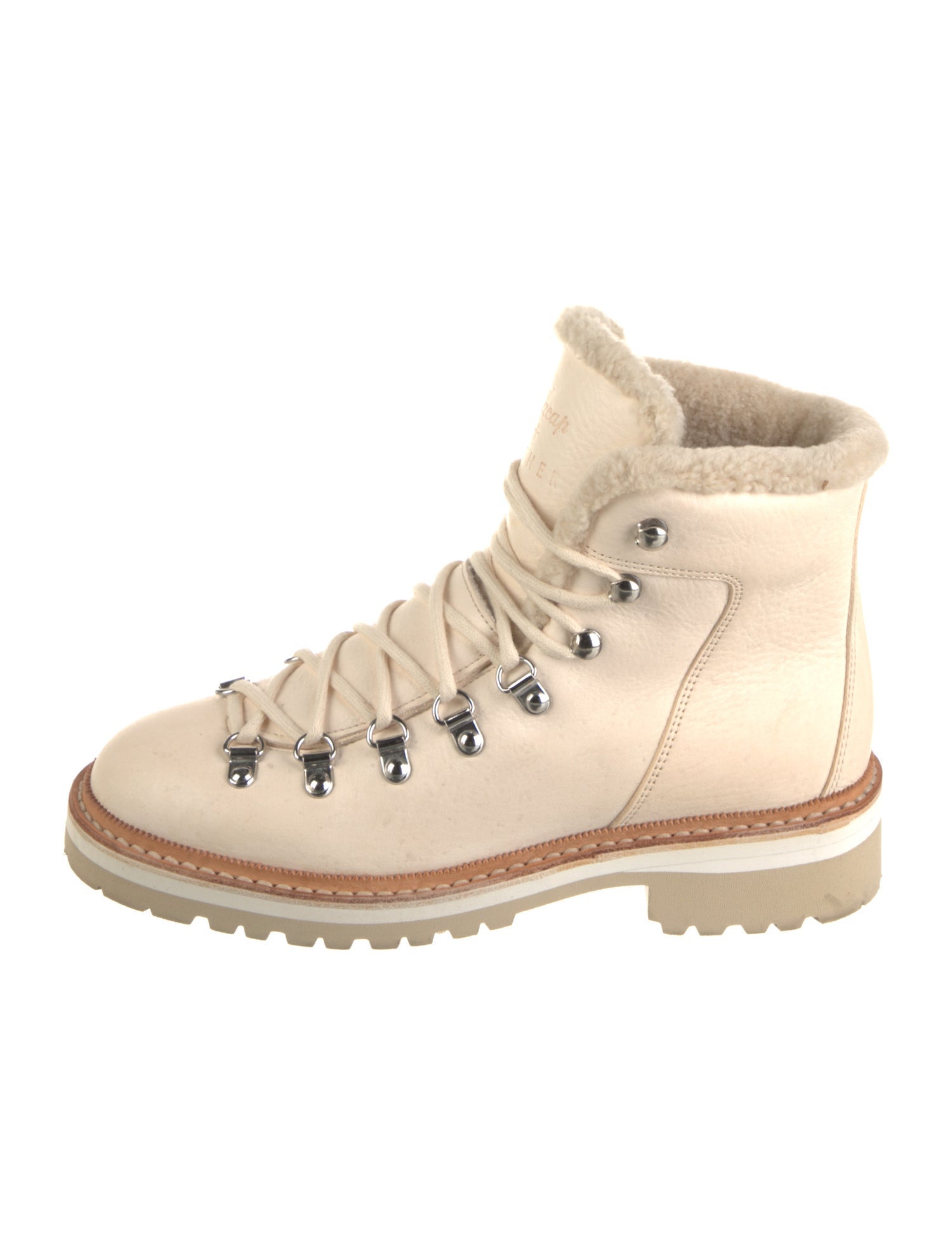Fracap + AETHER Leather Lace-Up Boots