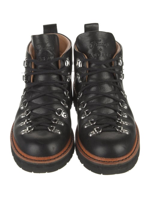 Fracap + AETHER Leather Striped Hiking Boots