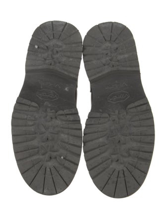 Fracap + AETHER Leather Striped Hiking Boots