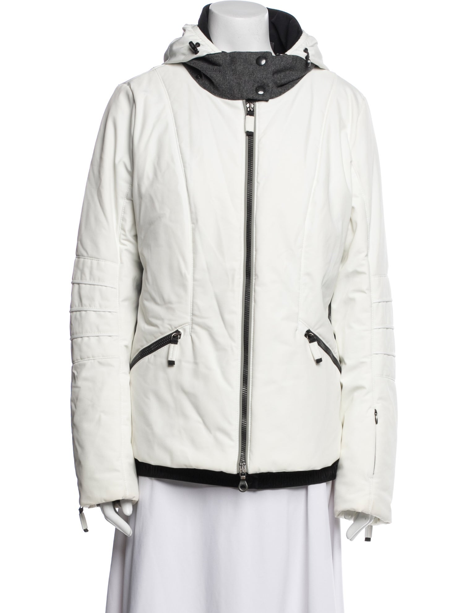 Frauenschuh Colorblock Pattern Coat