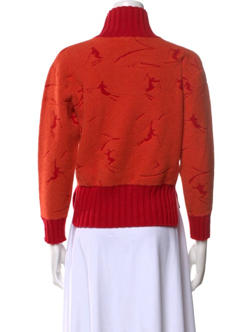 Frauenschuh Printed Turtleneck Sweater