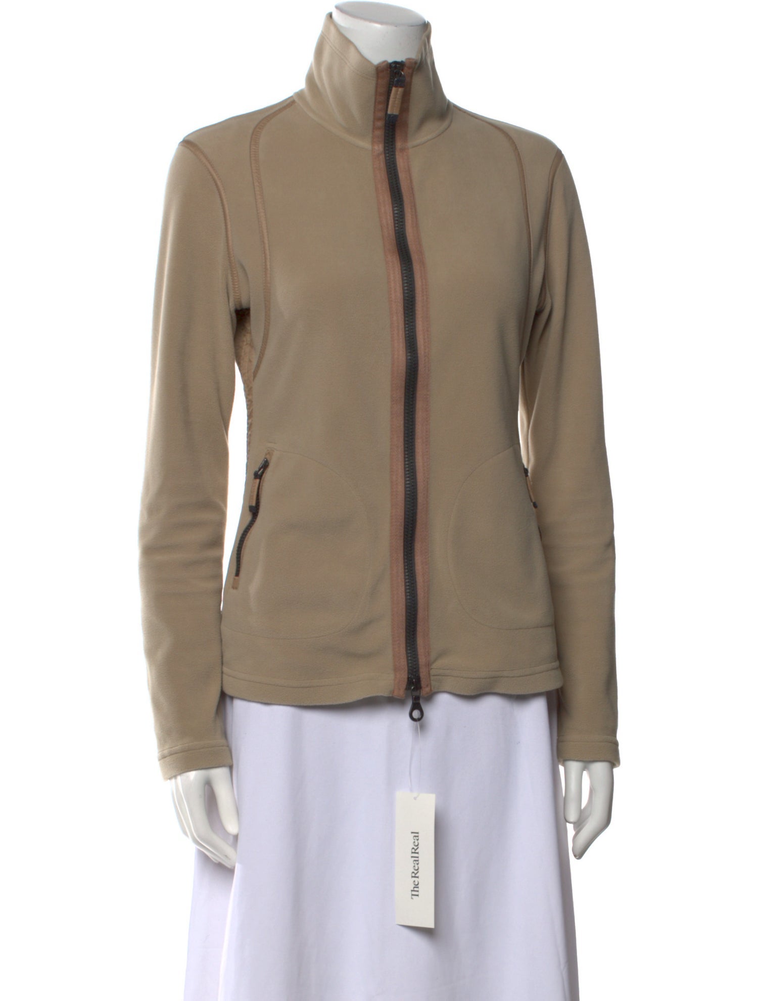 Frauenschuh Mock Neck Long Sleeve Sweatshirt