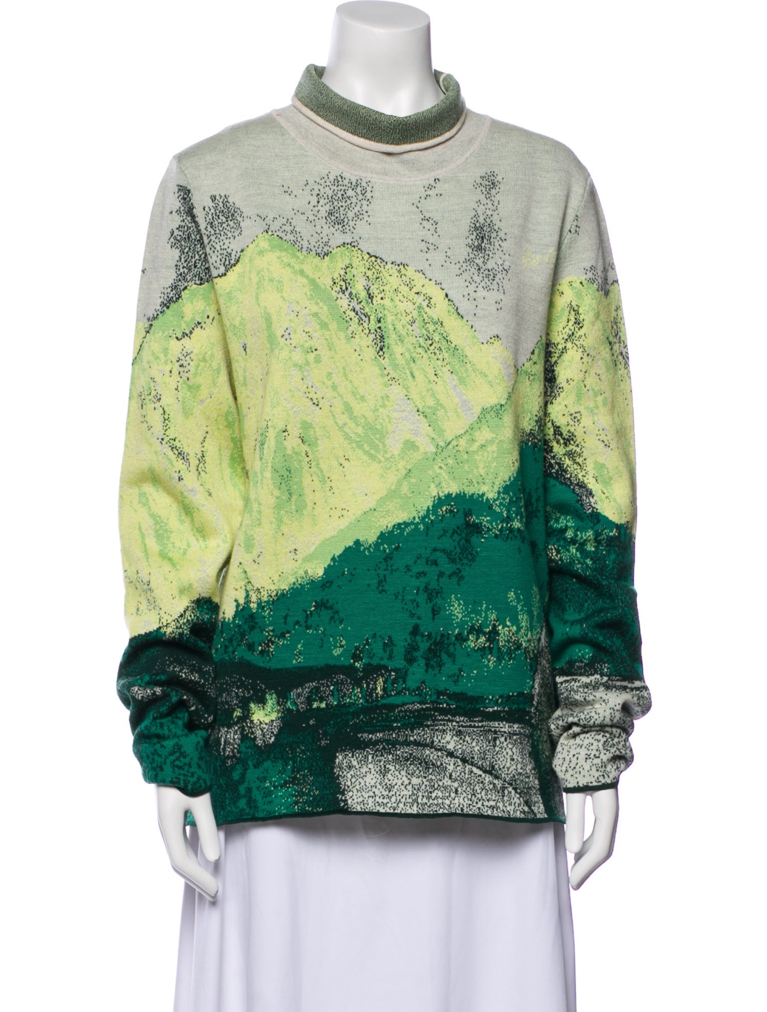 Frauenschuh Wool Printed Sweater