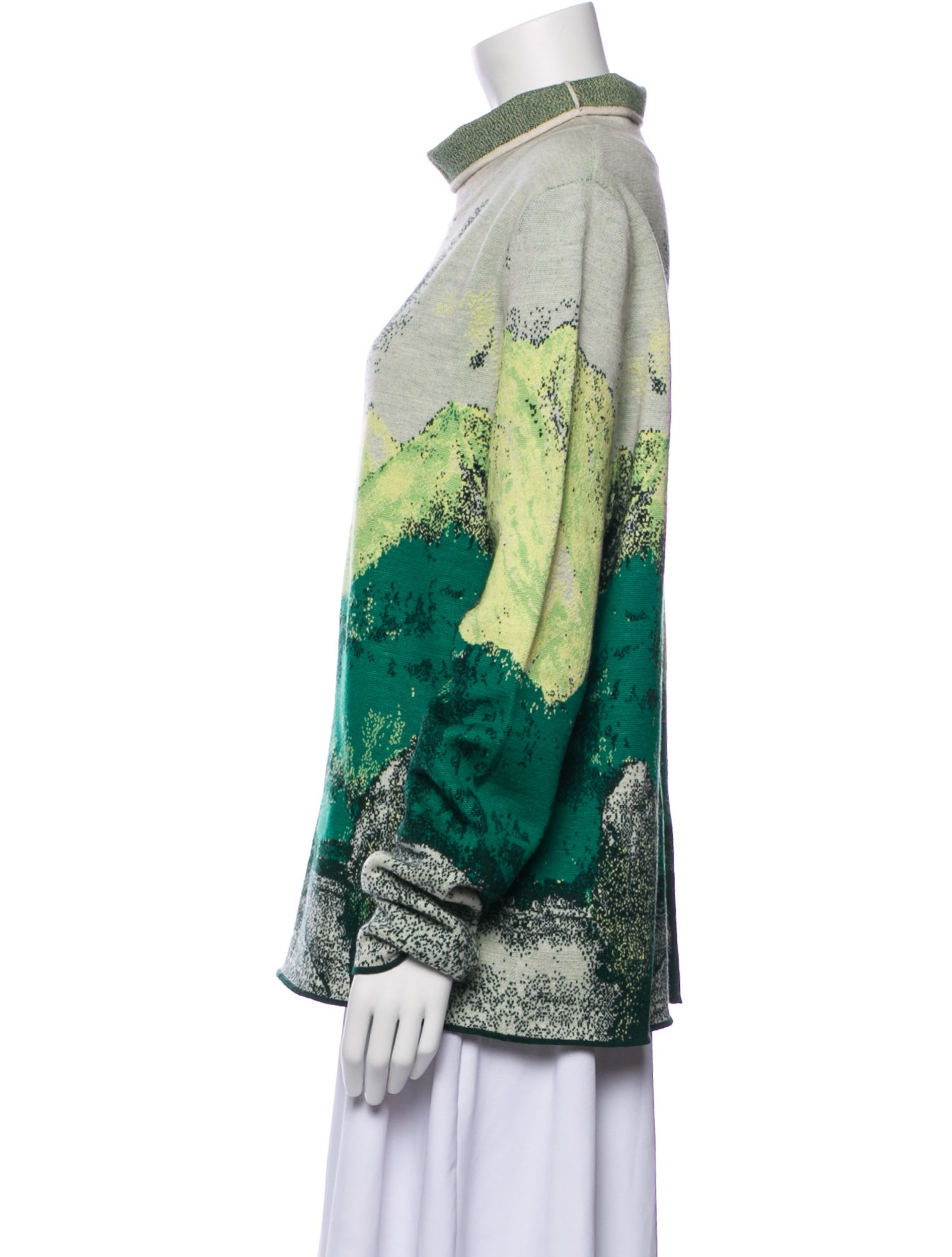 Frauenschuh Wool Printed Sweater